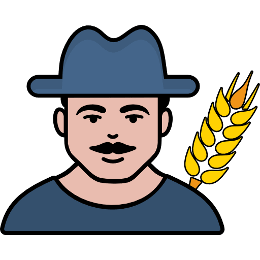 Farmer Color Icon in SVG, PNG formats