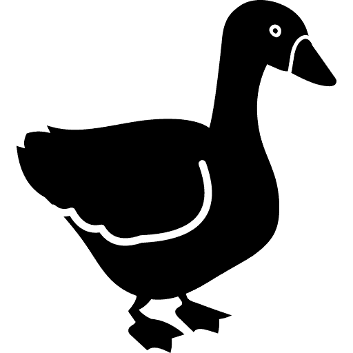 Goose Icon in SVG, PNG formats