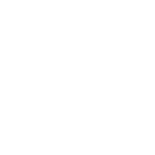 Curved Arrow Right To Top White Icon in SVG, PNG formats