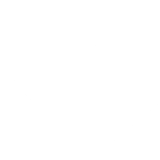 Curved Arrow White Icon in SVG, PNG formats