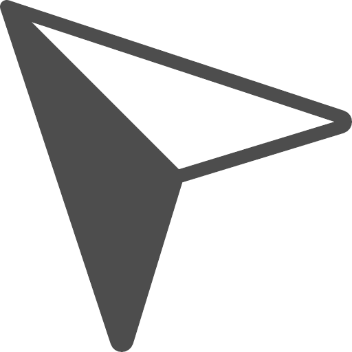 Map Direction Navigation Corner Top Left Grey Icon in SVG, PNG formats