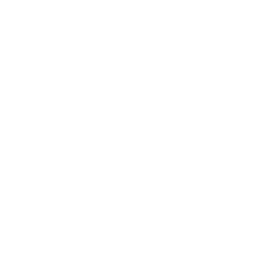 Map Direction Navigation Top White Icon in SVG, PNG formats