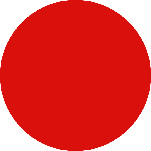 Red Circle Shape Icon in SVG, PNG formats