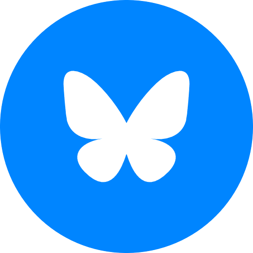 Bluesky Circle Color Icon in SVG, PNG formats