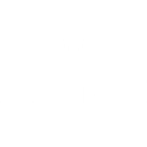 Github Copilot White Icon in SVG, PNG formats