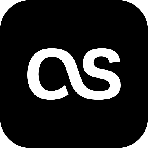 Last Fm Square Black Icon in SVG, PNG formats