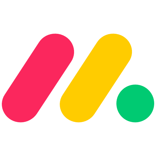 Monday Dot Com Icon in SVG, PNG formats