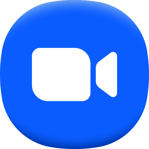 Zoom Meetings Icon in SVG, PNG formats