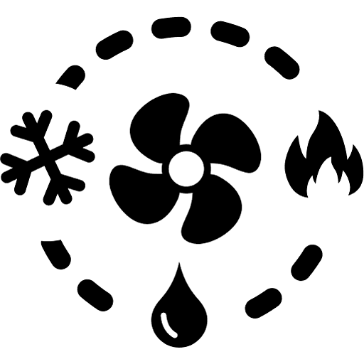 HVAC Icon in SVG, PNG formats