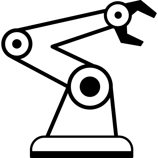 Mechanical Arm Icon in SVG, PNG formats