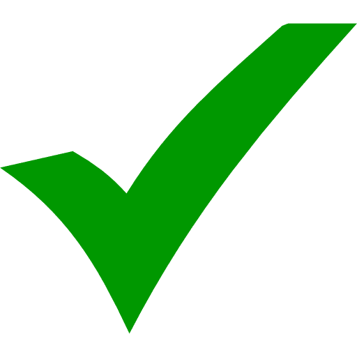 Green Check Icon in SVG, PNG formats