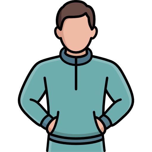 Man In Tracksuit Icon in SVG, PNG formats