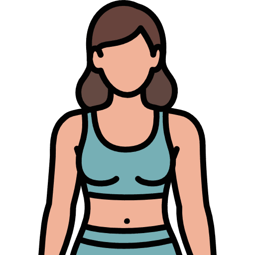 Woman Workout Sets Icon in SVG, PNG formats
