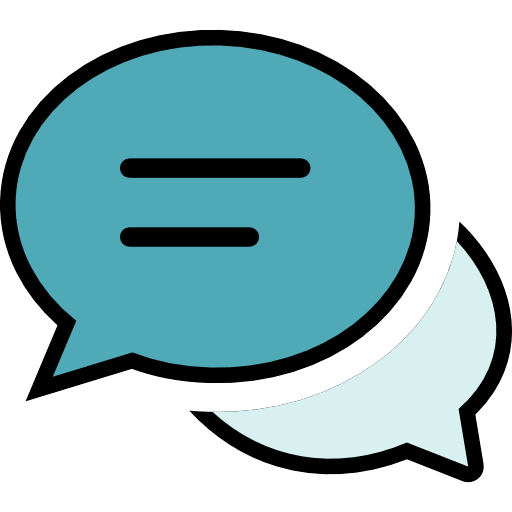 Double Chat Icon in SVG, PNG formats