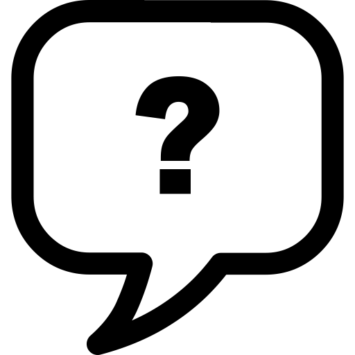 Question Inquiry Icon in SVG, PNG formats