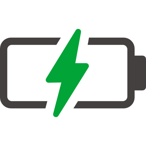 Charging Green Icon in SVG, PNG formats