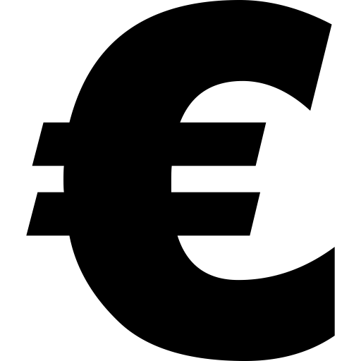 Euro Icon in SVG, PNG formats