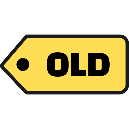 Old Label Color Icon in SVG, PNG formats