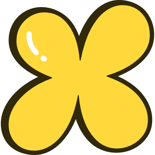 Bubble Letter X Yellow Icon in SVG, PNG formats
