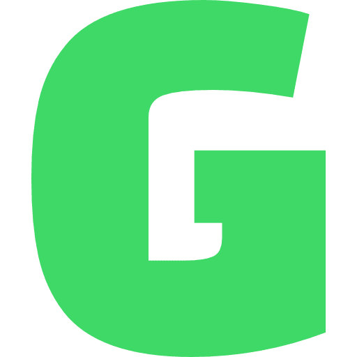 Capital Letter G Light Green Transparent Icon in SVG, PNG formats
