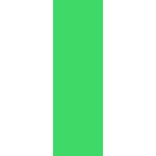 Capital Letter I Light Green Transparent Icon in SVG, PNG formats