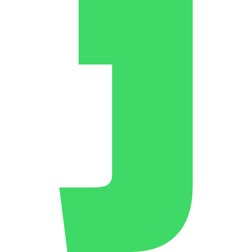 Capital Letter J Light Green Transparent Icon in SVG, PNG formats