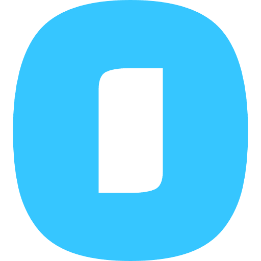 Capital Letter O Light Blue Transparent Icon in SVG, PNG formats