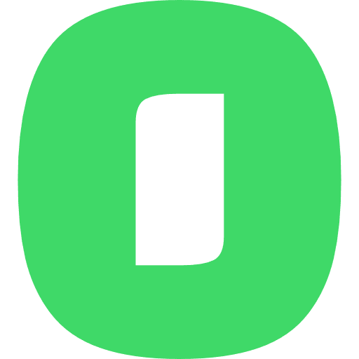 Capital Letter O Light Green Transparent Icon in SVG, PNG formats