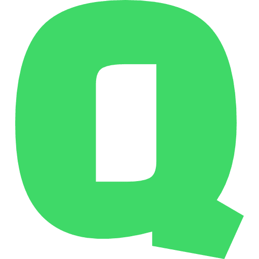 Capital Letter Q Light Green Transparent Icon in SVG, PNG formats