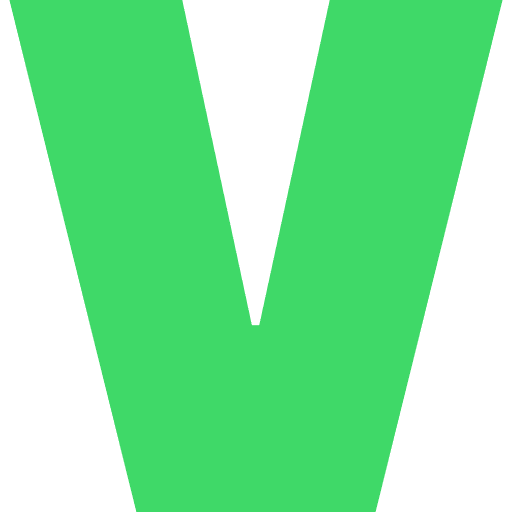 Capital Letter V Light Green Transparent Icon in SVG, PNG formats