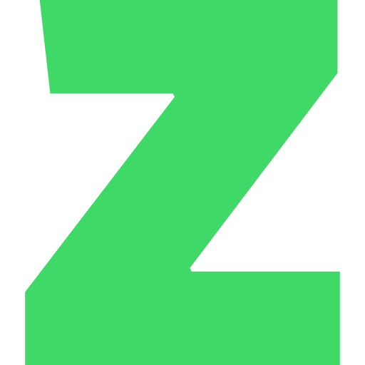 Capital Letter Z Light Green Transparent Icon in SVG, PNG formats