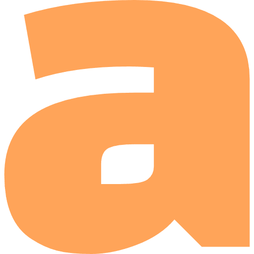 Letter A Lowercase Light Orange Transparent Icon in SVG, PNG formats