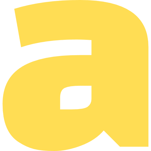 Letter A Lowercase Light Yellow Transparent Icon in SVG, PNG formats