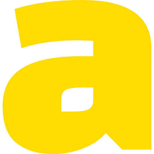Letter A Lowercase Yellow Transparent Icon in SVG, PNG formats