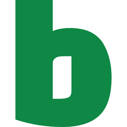 Letter B Lowercase Green Transparent Icon in SVG, PNG formats