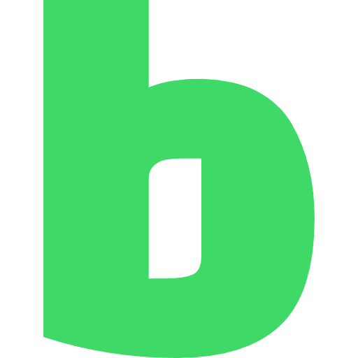 Letter B Lowercase Light Green Transparent Icon in SVG, PNG formats