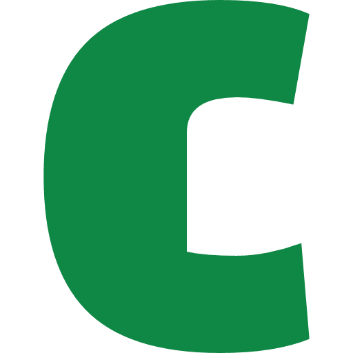 Letter C Lowercase Green Transparent Icon in SVG, PNG formats