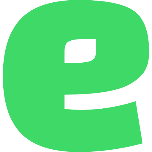 Letter E Lowercase Light Green Transparent Icon in SVG, PNG formats