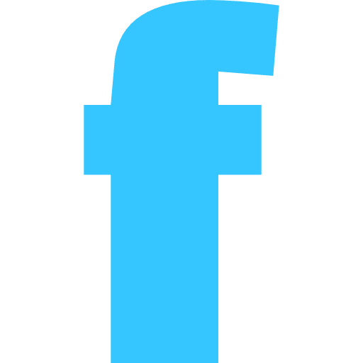 Letter F Lowercase Light Blue Transparent Icon in SVG, PNG formats