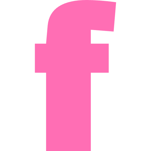 Letter F Lowercase Light Pink Transparent Icon in SVG, PNG formats