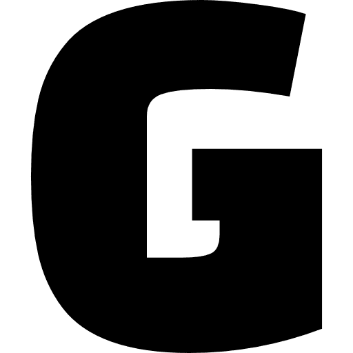Letter G Icon in SVG, PNG formats