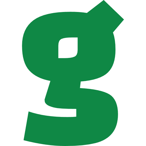 Letter G Lowercase Green Transparent Icon in SVG, PNG formats