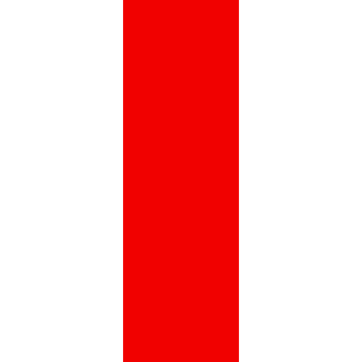 Letter I Red Transparent Icon in SVG, PNG formats