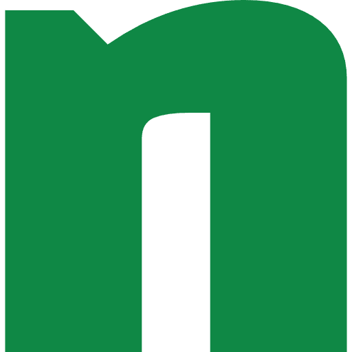 Letter N Lowercase Green Transparent Icon in SVG, PNG formats