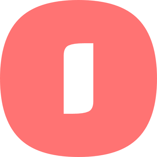 Letter O Lowercase Light Red Transparent Icon in SVG, PNG formats