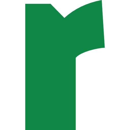 Letter R Lowercase Green Transparent Icon in SVG, PNG formats