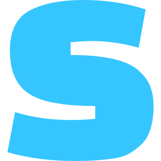 Letter S Lowercase Light Blue Transparent Icon in SVG, PNG formats