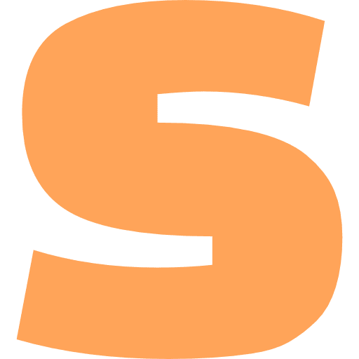 Letter S Lowercase Light Orange Transparent Icon in SVG, PNG formats