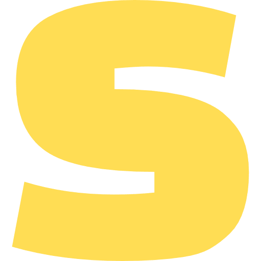 Letter S Lowercase Light Yellow Transparent Icon in SVG, PNG formats