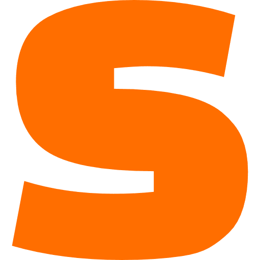 Letter S Lowercase Orange Transparent Icon in SVG, PNG formats